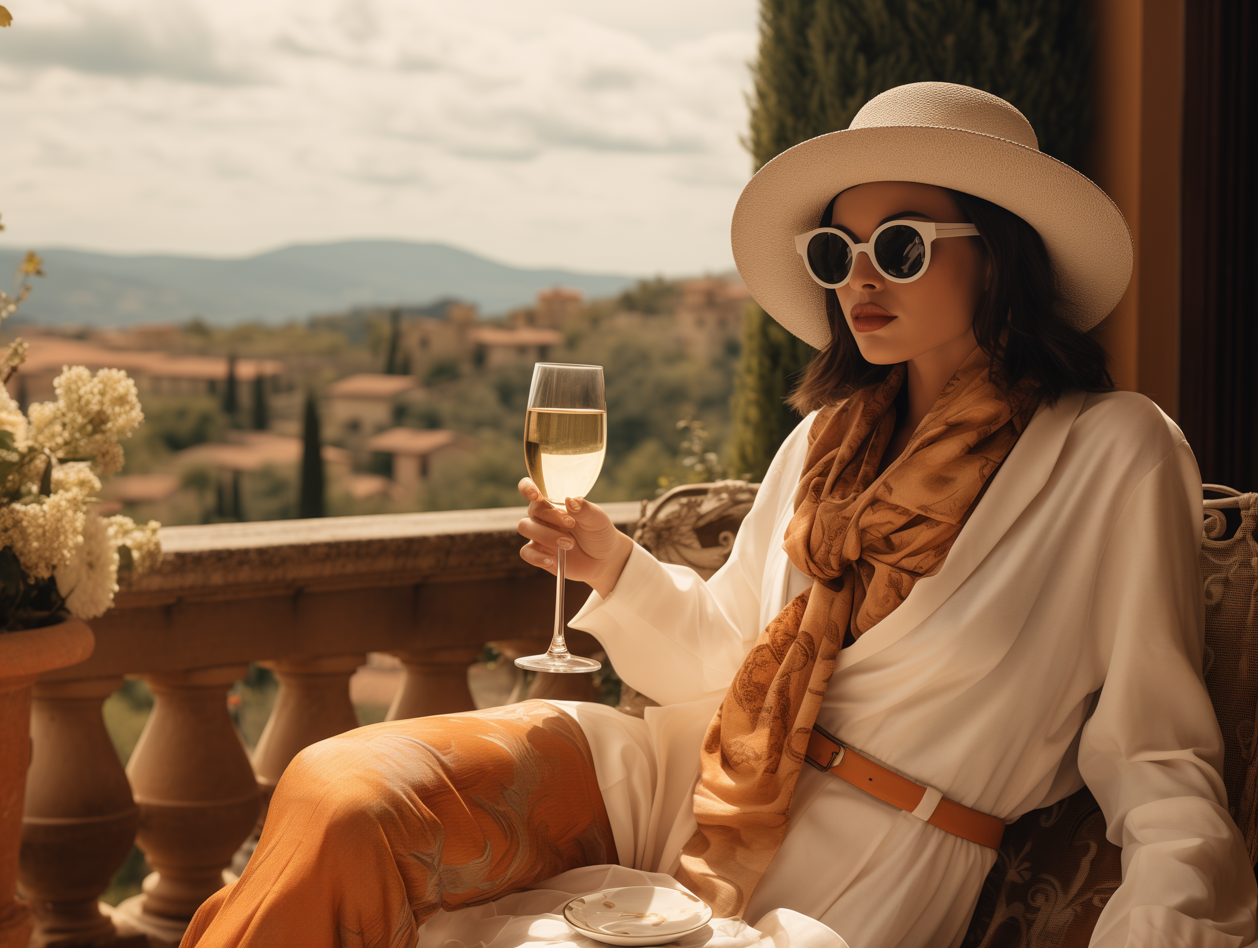 Sipping Espresso Beneath the Tuscan Sun: A Journey Through Italian Fashion